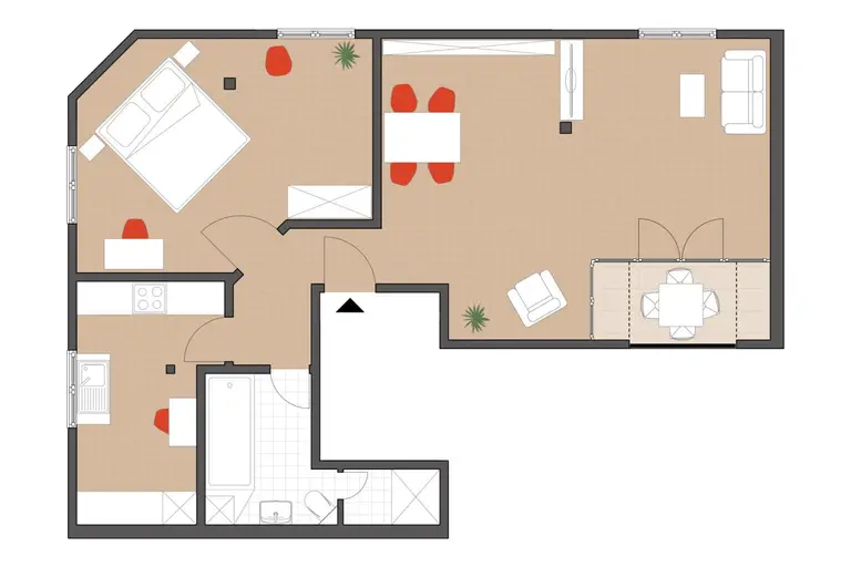 Grundriss RÖMER Standard · Dachgeschoss